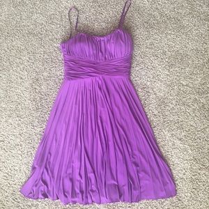 Max & Cleo Short Purple Dress